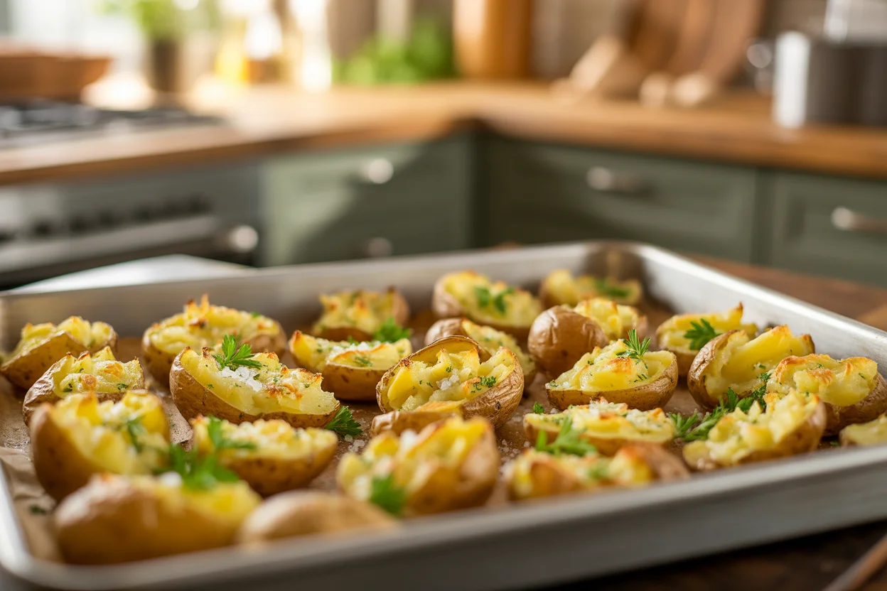Crispy Smashed Potatoes