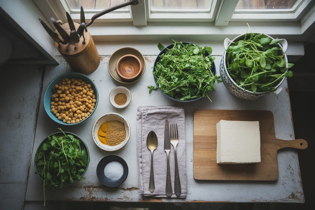 Baked Feta Chickpeas