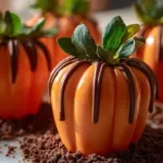 Fresh pumpkin patch strawberries ready for harvest in a sunny field