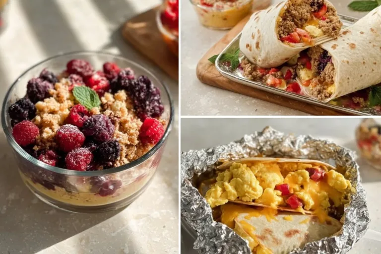 11 high-protein breakfast meal prep ideas featuring protein-packed recipes