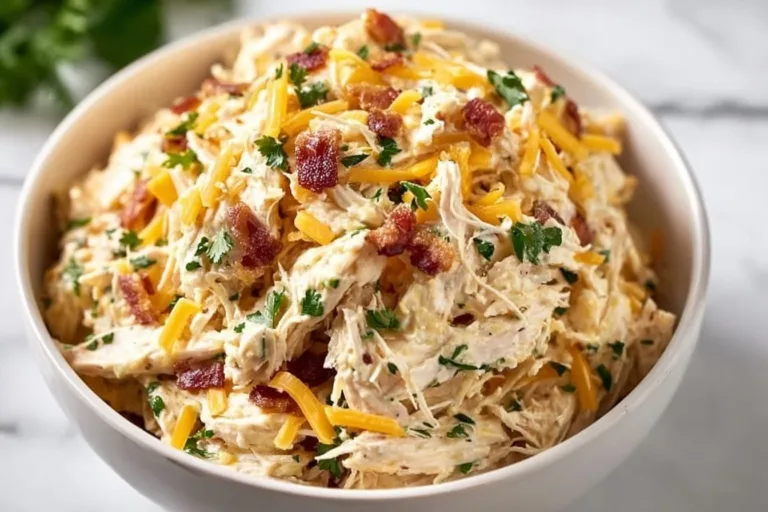 Carnivore Chicken Salad with fresh ingredients and a savory dressing