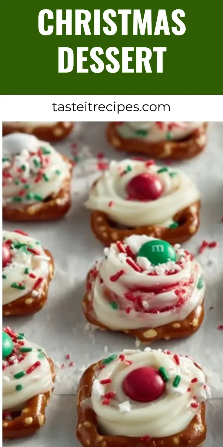 Festive Christmas dessert showcasing delicious holiday treats and decorations.
