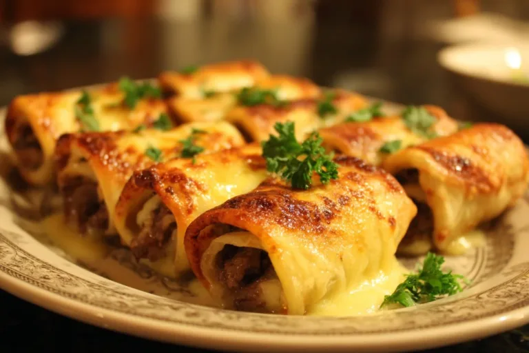 Delicious Keto Philly Cheesesteak Roll Ups served on a plate