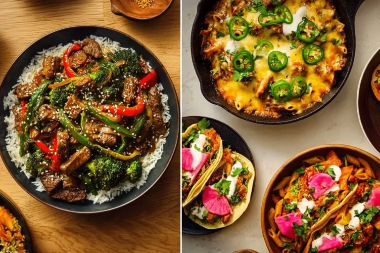 Quick high-protein dinner ideas ready in 20 minutes.