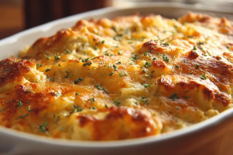 Pioneer Woman Chicken Rice Casserole served in a dish, showcasing comfort food magic.