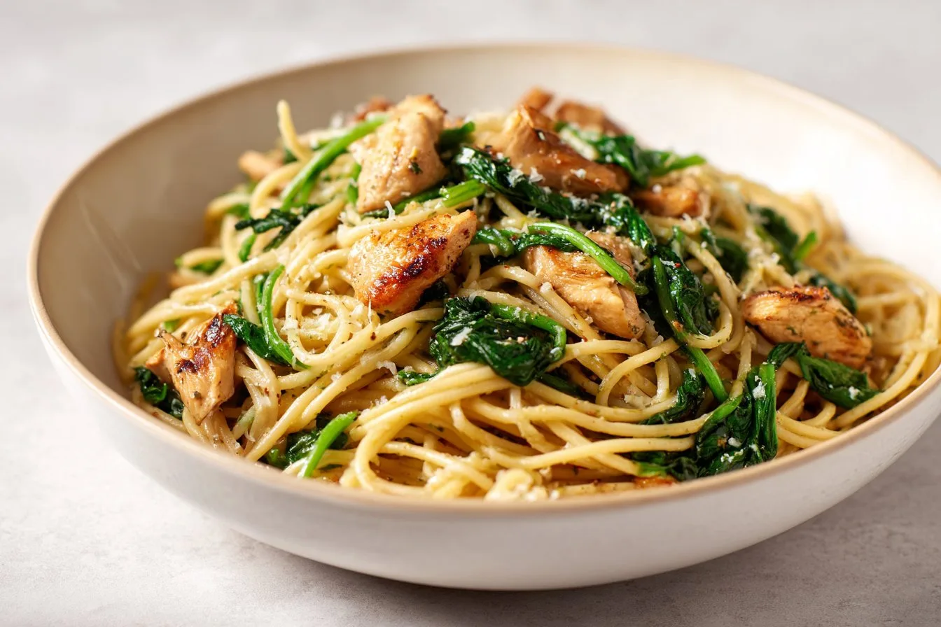 Creamy Garlic Parmesan Chicken Pasta
