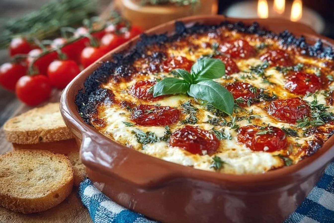 Hot Caprese Dip