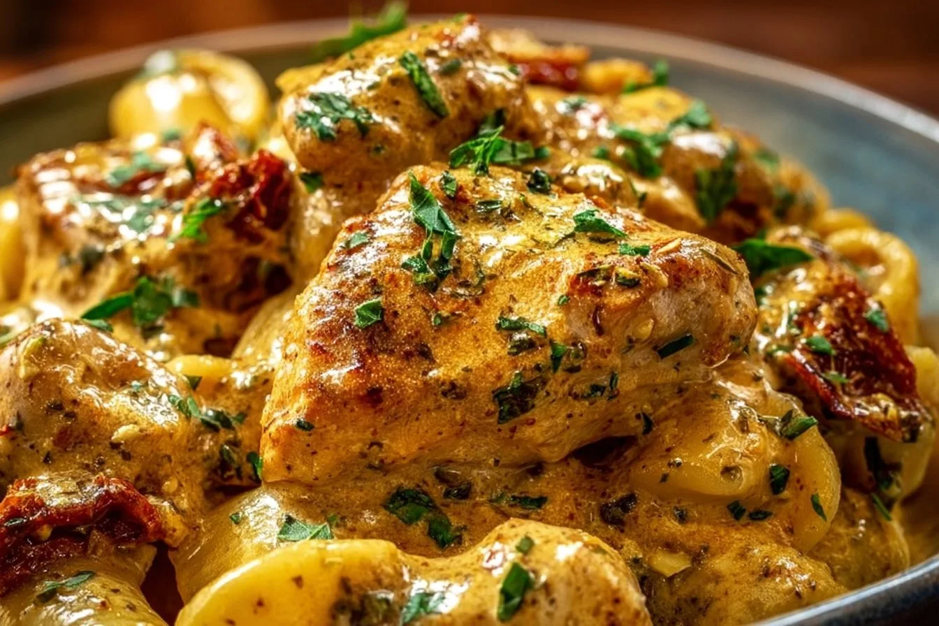 Crock Pot Marry Me Chicken Pasta