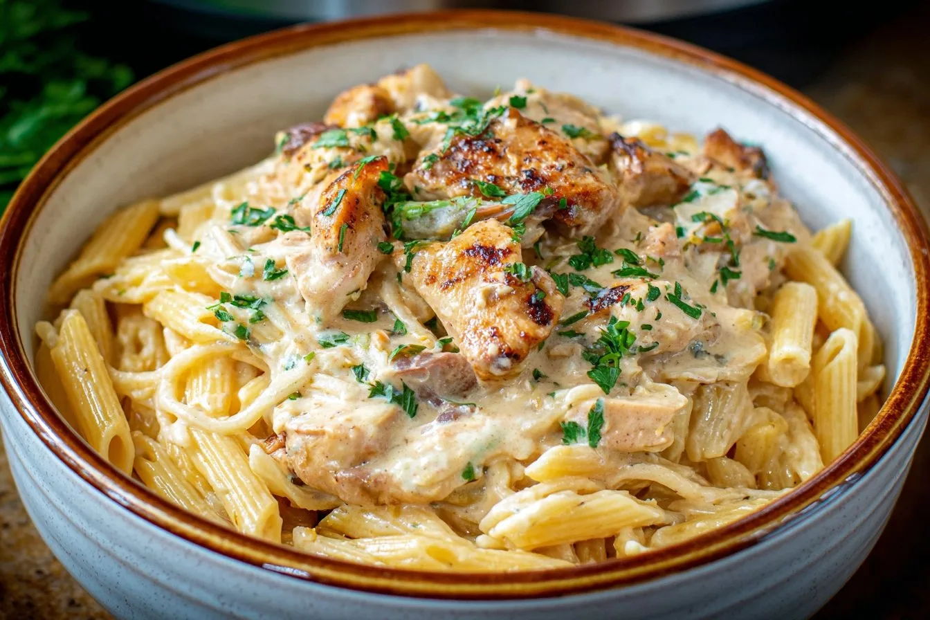 Crock Pot Creamy Cajun Chicken Pasta: Easy & Flavorful Dinner