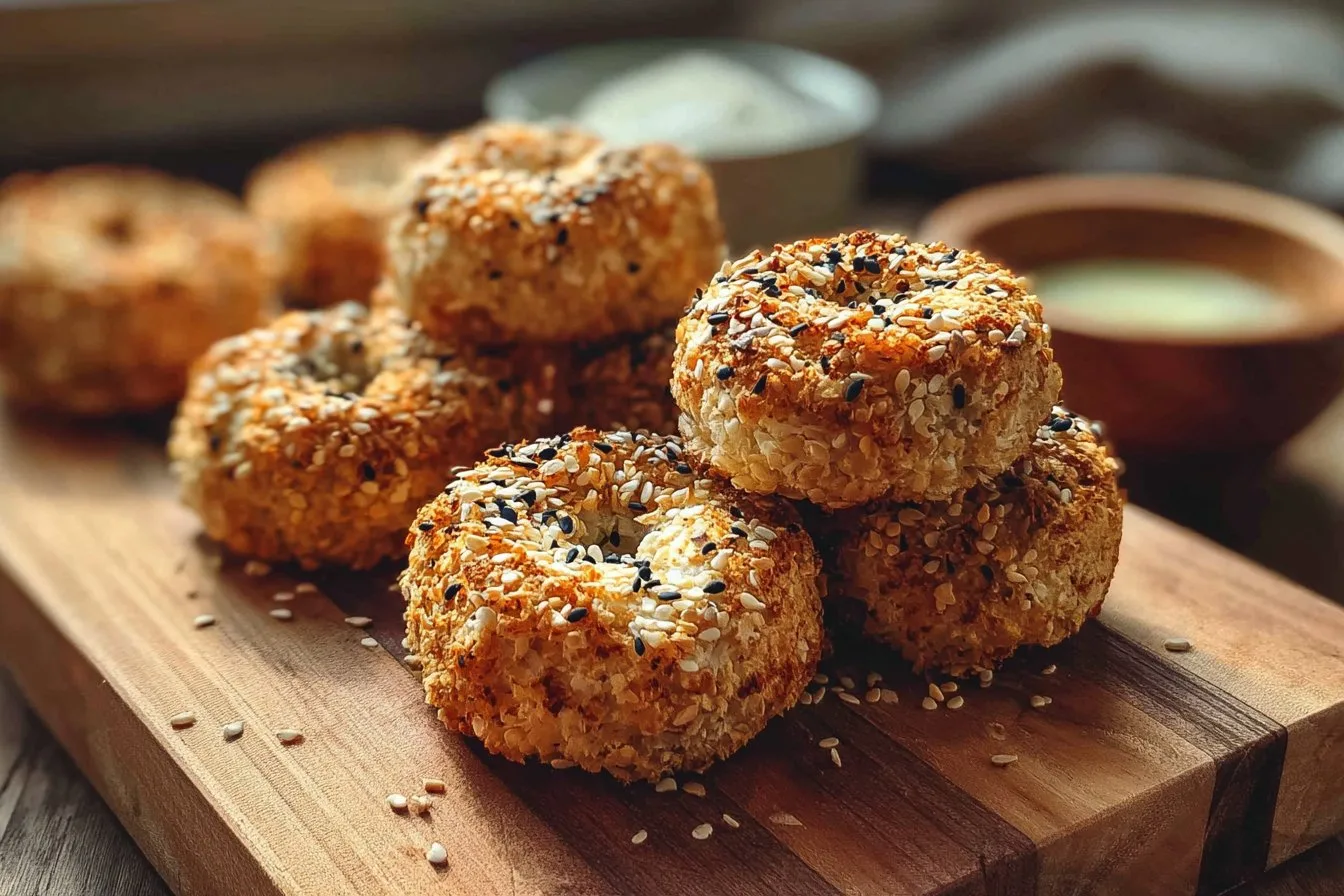 High-Protein Bagel Bites