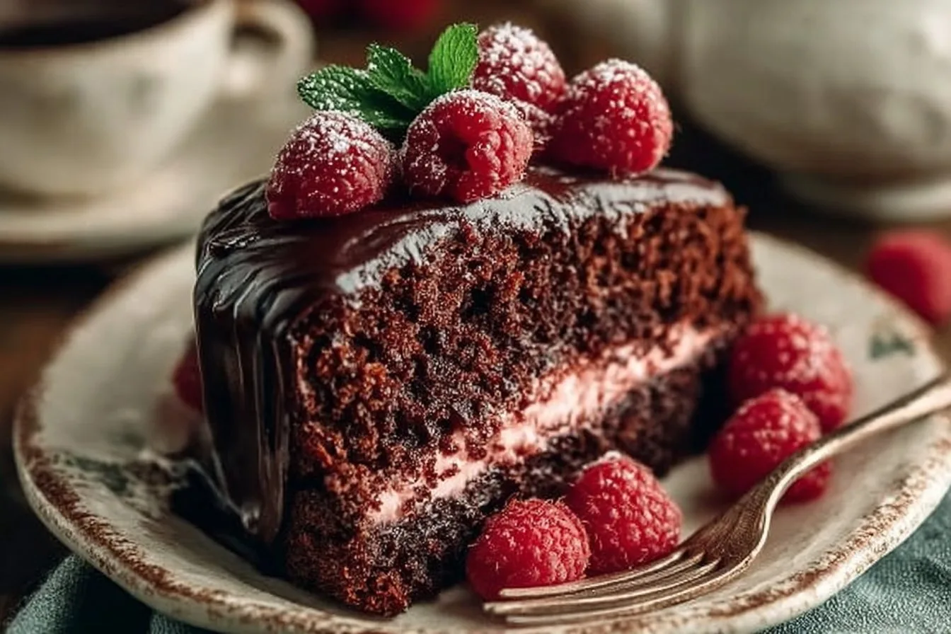 Chocolate Raspberry Cake