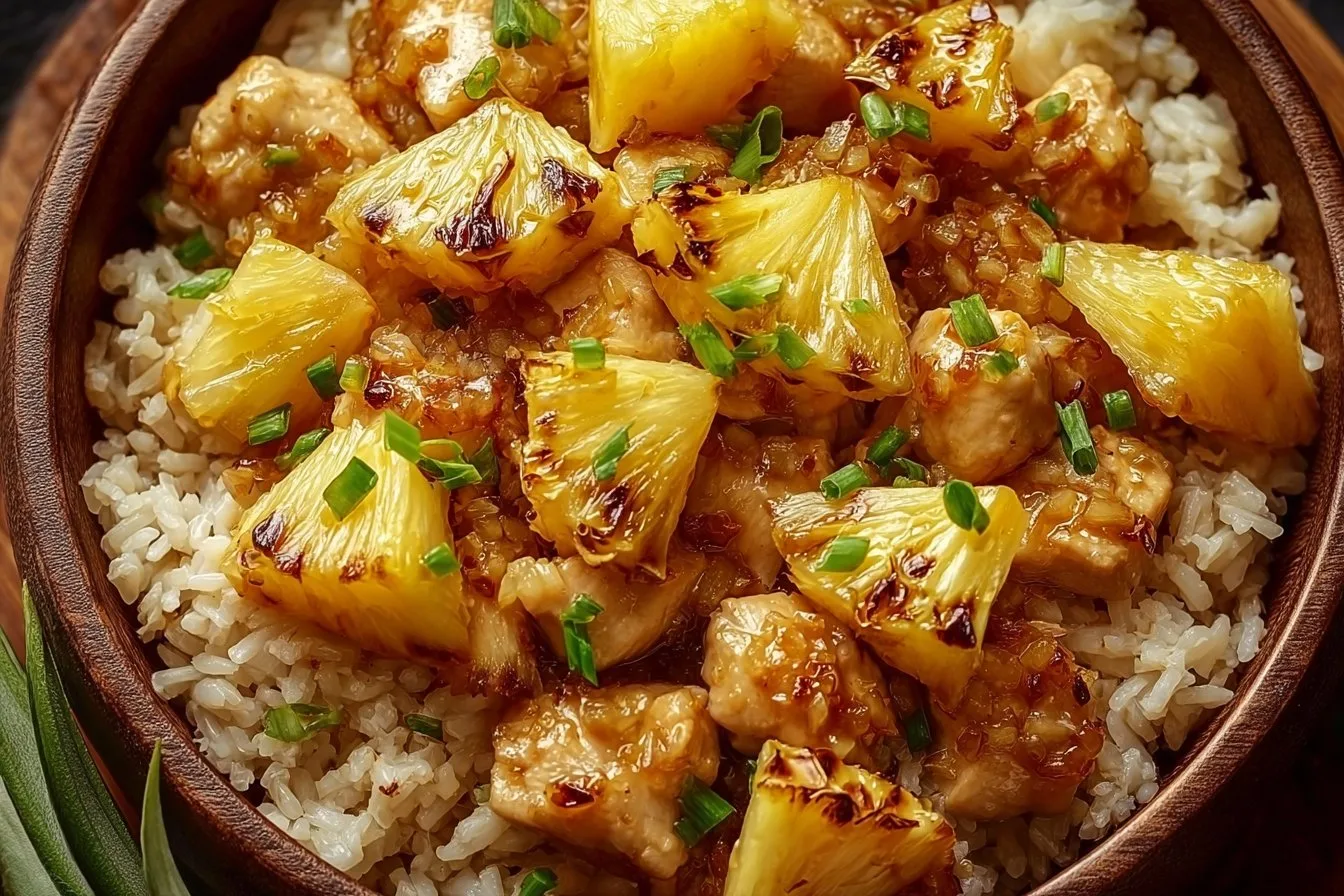 Pineapple Chicken and Rice