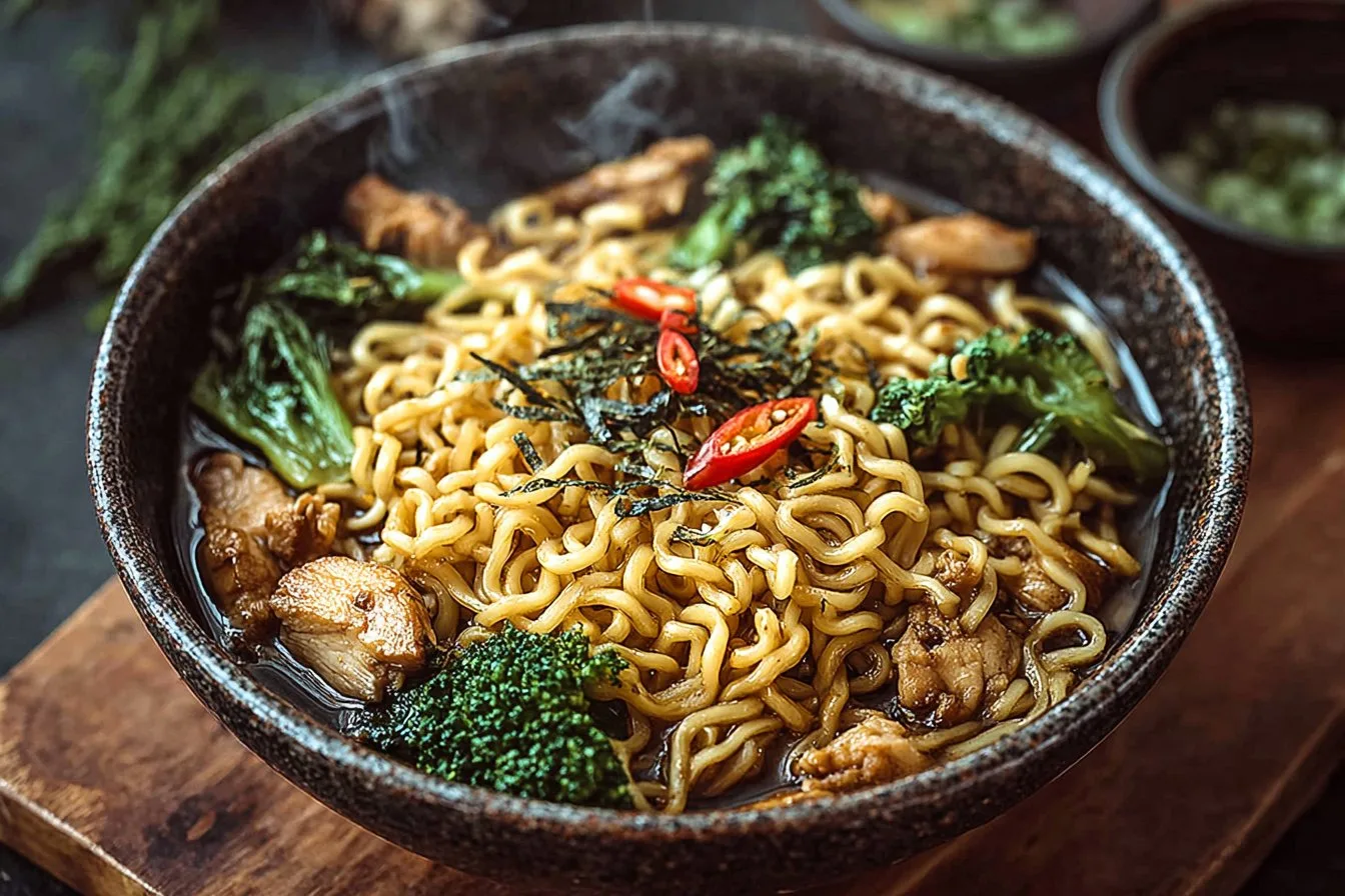 20-Minute Chicken Ramen Stir-Fry