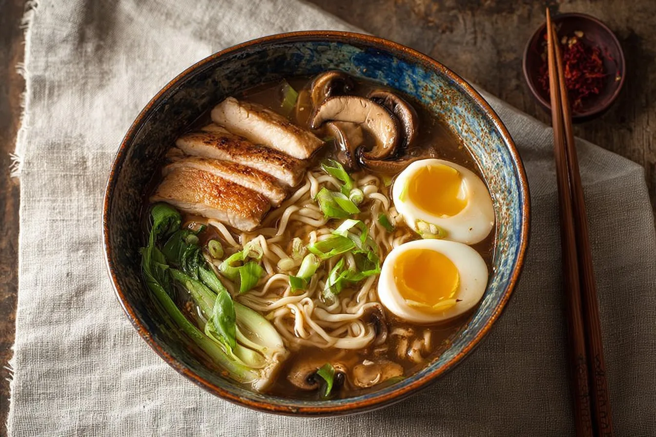 Simple Homemade Chicken Ramen
