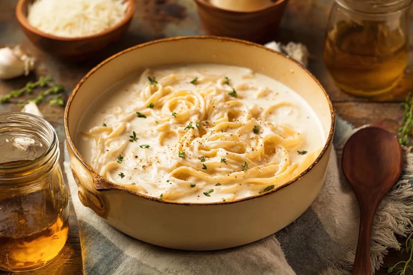 Alfredo Sauce with Cottage Cheese