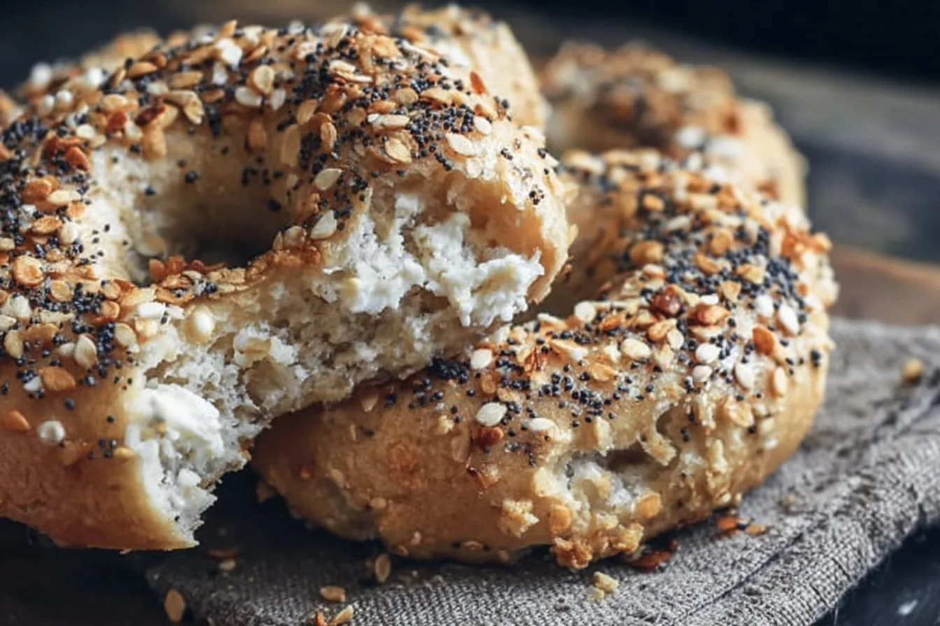 High Protein Greek Yogurt Bagels