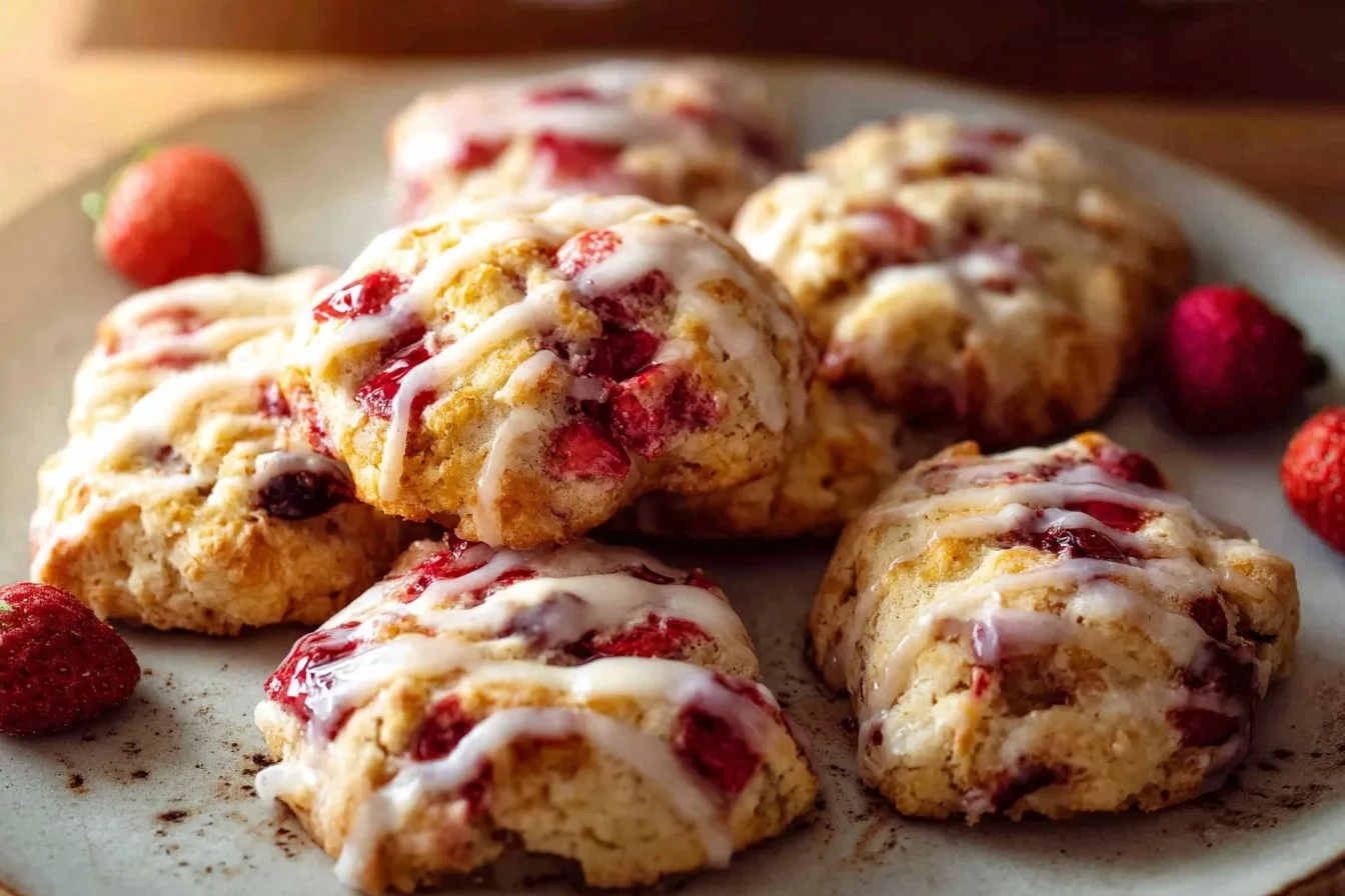 Strawberry Shortcake Cookies