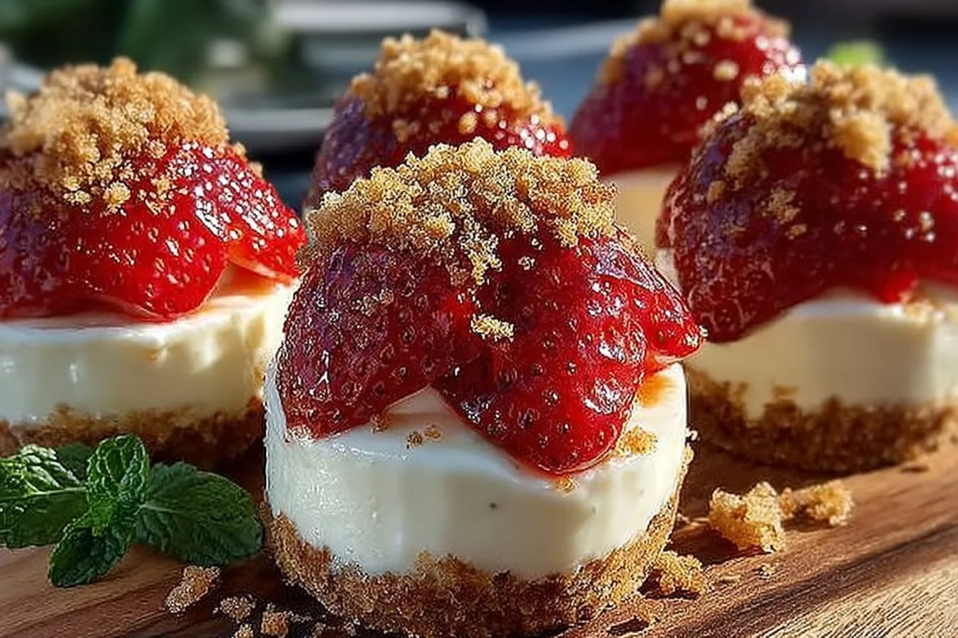Cheesecake Deviled Strawberries