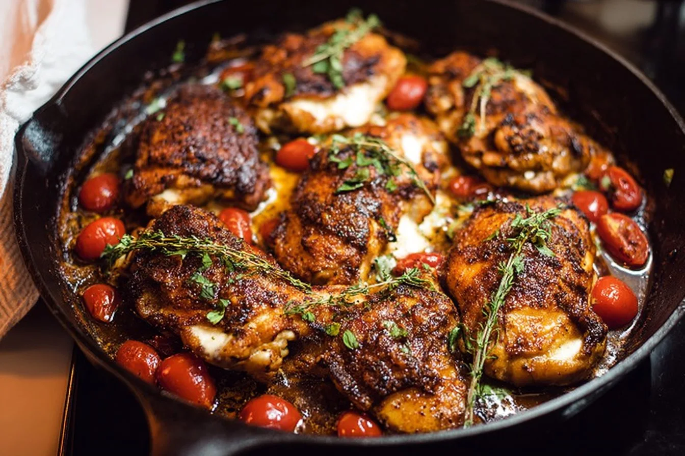 One Pan Balsamic Chicken