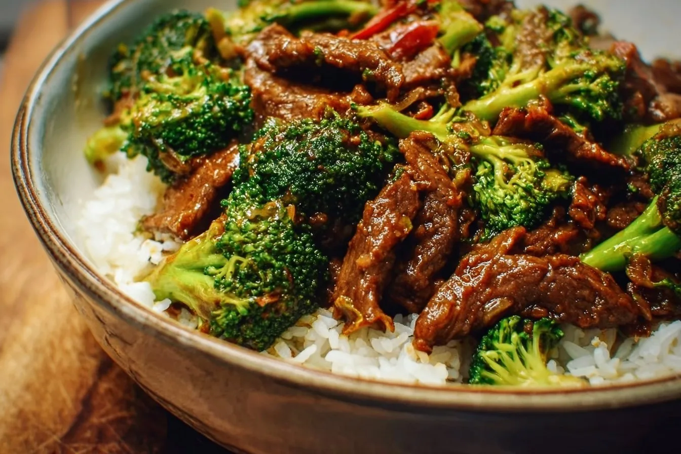 Chinese Beef and Broccoli