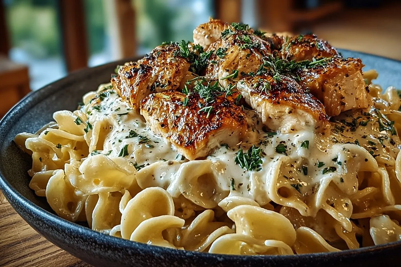 Chicken Buttered Noodles