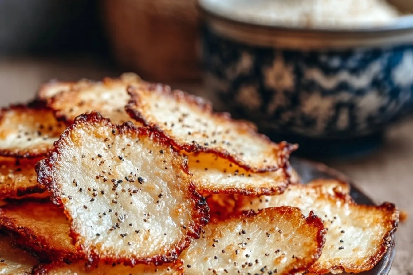 Keto Cottage Cheese Chips