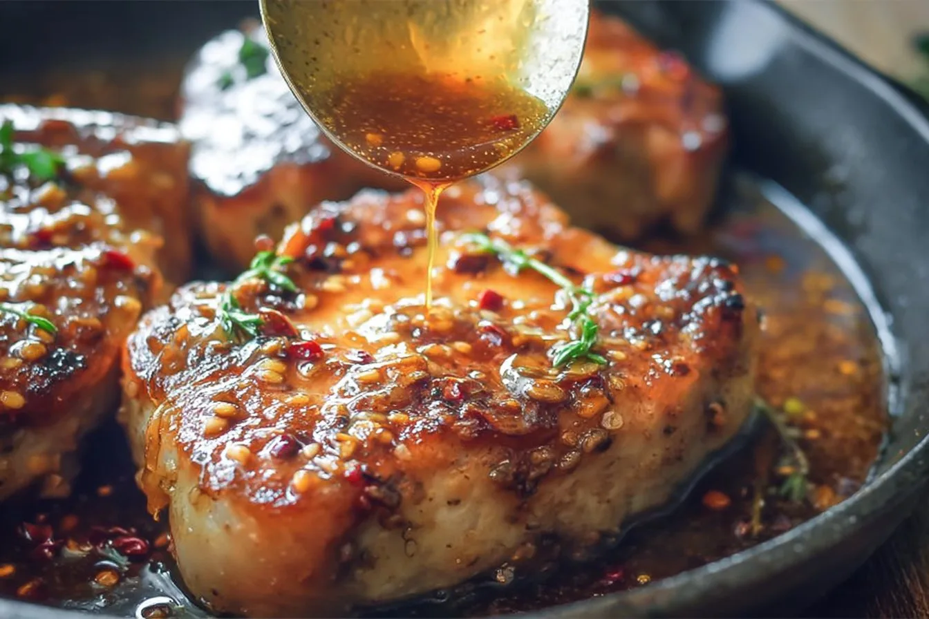 Honey Garlic Pork Chops