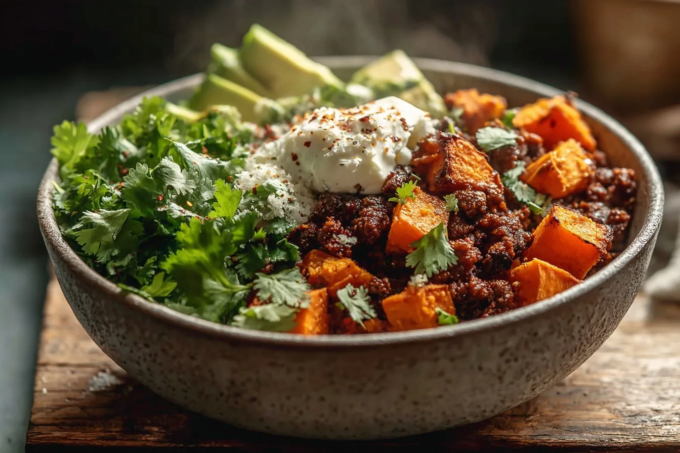 Sweet Potato Taco Bowl