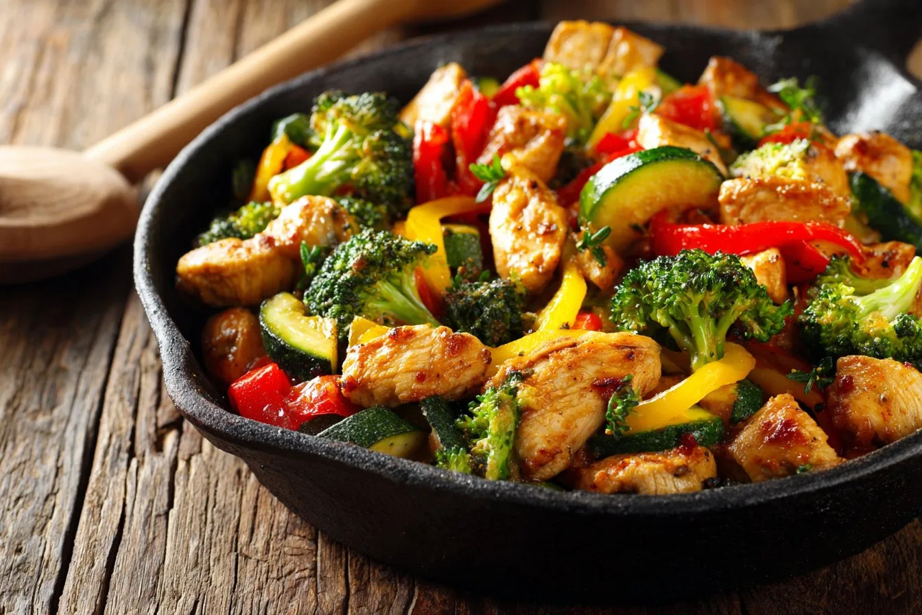 Quick & Healthy Chicken Skillet