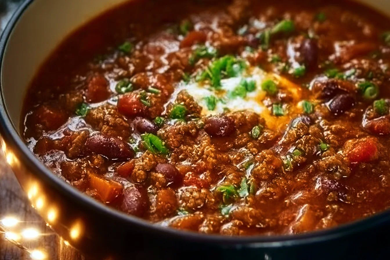 Classic Slow Cooker Chili