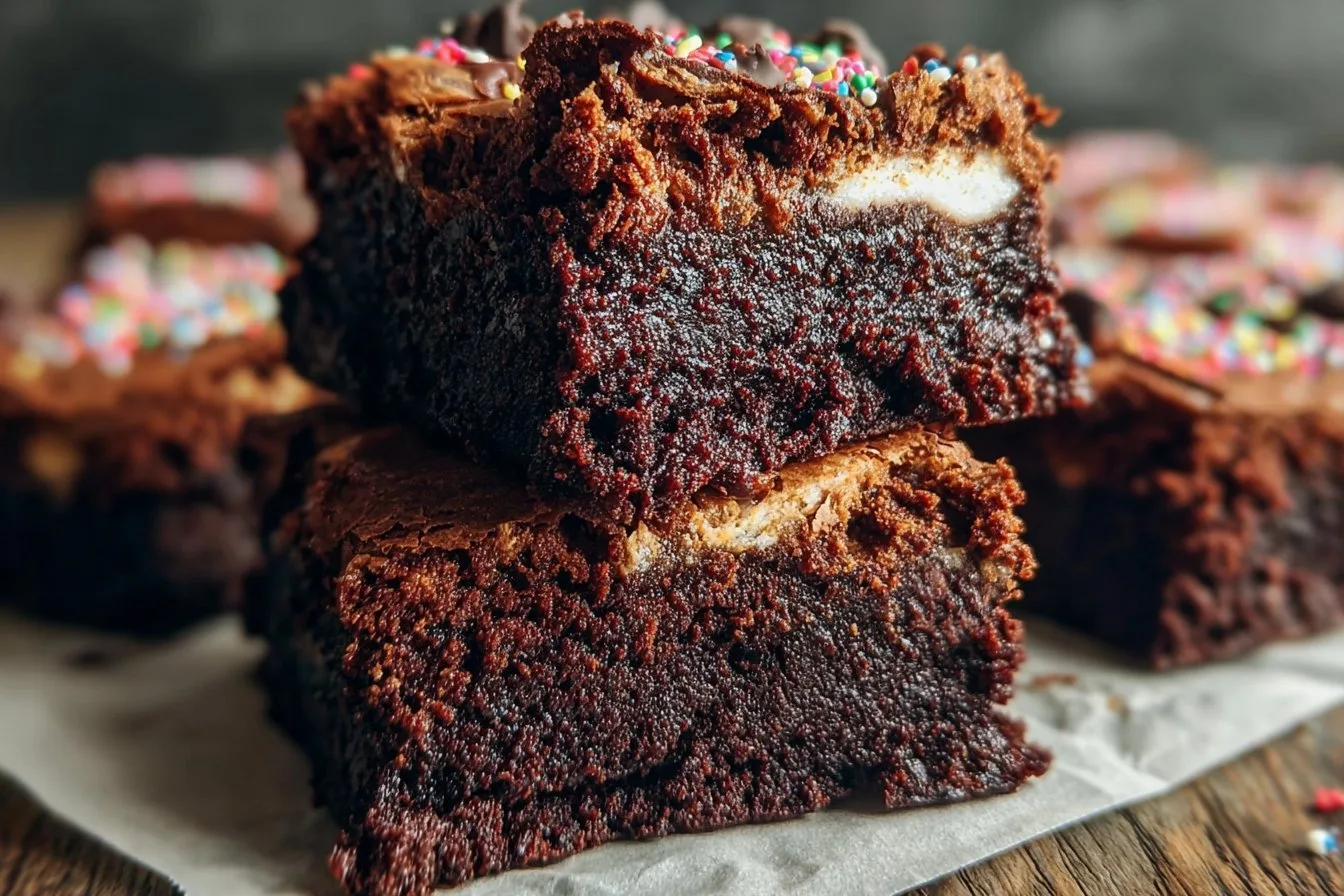 Chaos Cake Sheet Pan Brownies