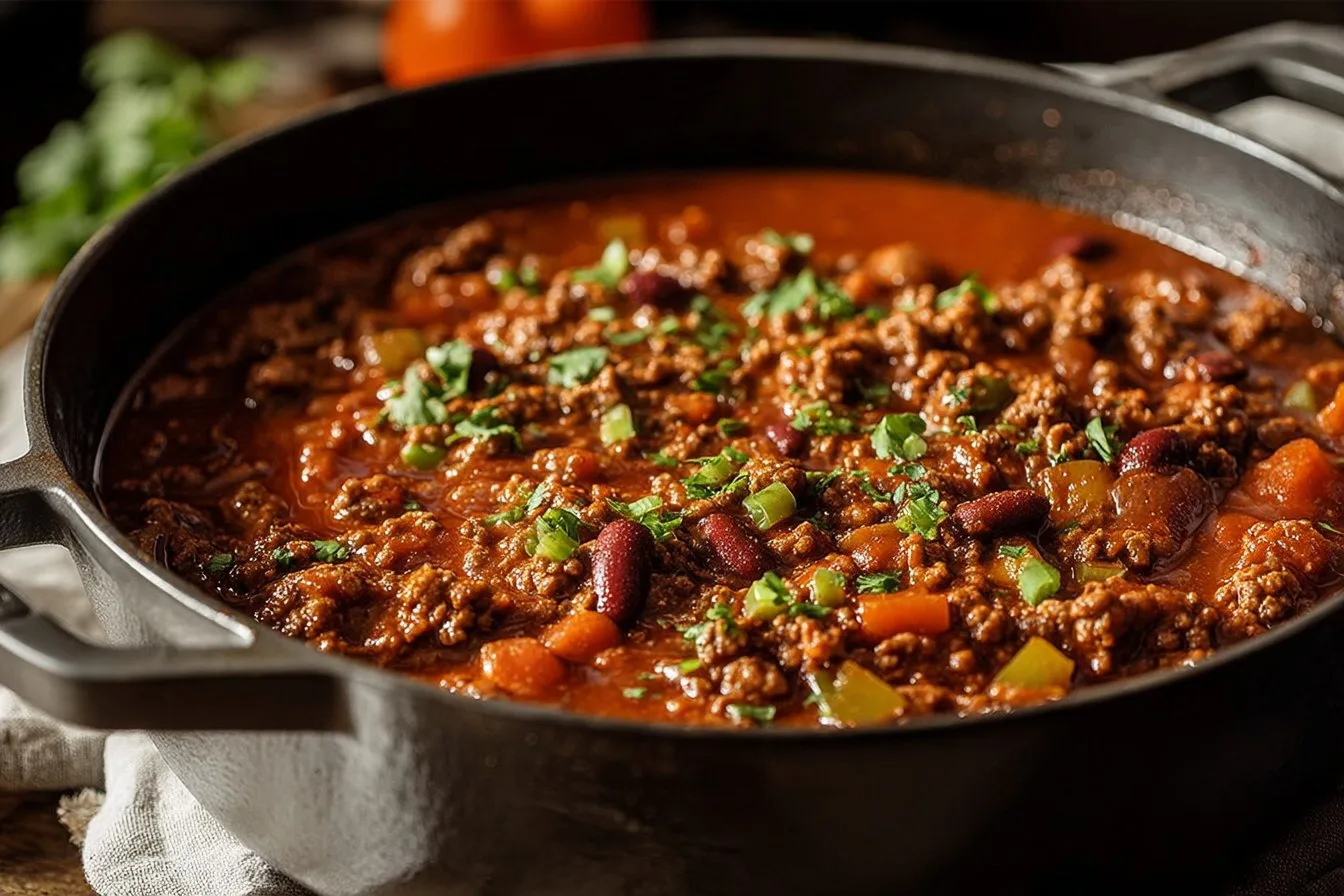 Best Ground Beef Stovetop Chili
