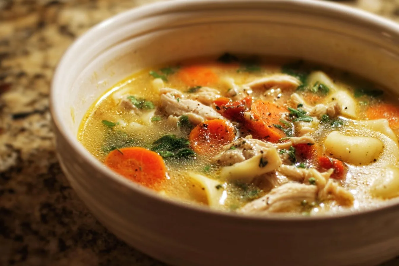 Marry Me Chicken Soup to English.