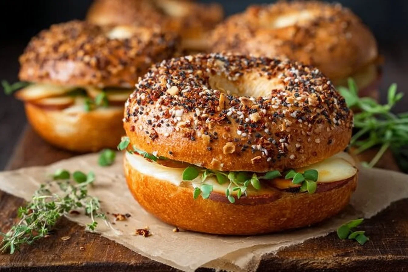 Delicious Vegan High Protein Bagels Recipe