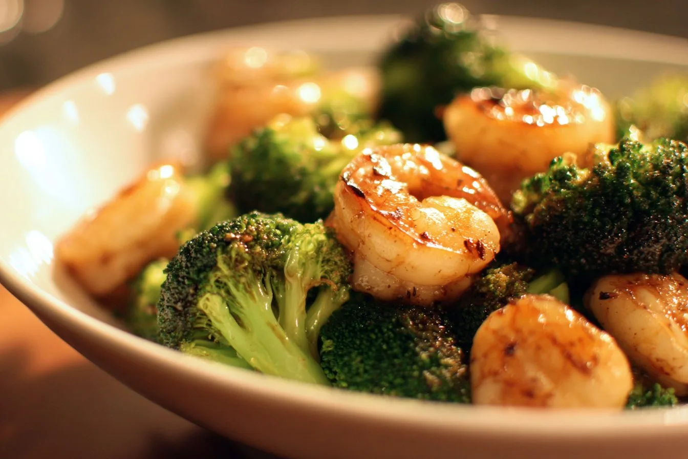 High-Protein Honey Garlic Shrimp