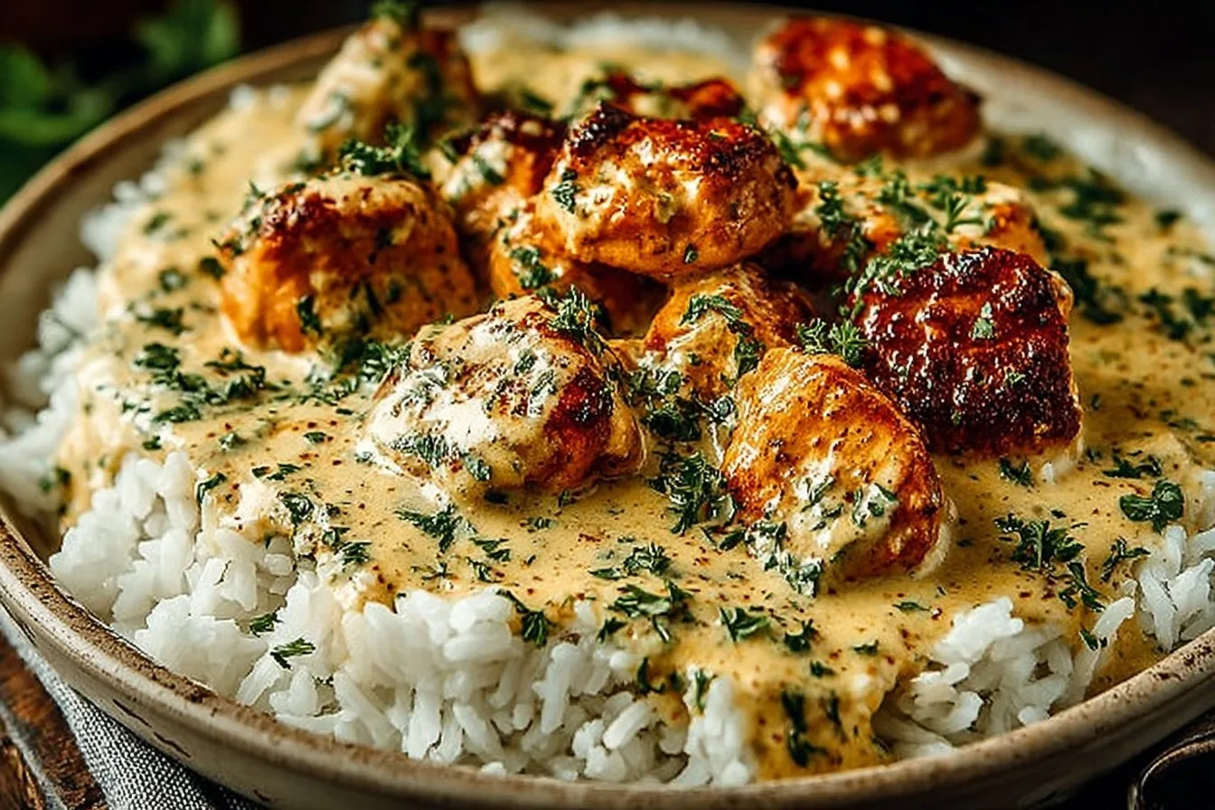 Best Smothered Chicken and Rice Recipe