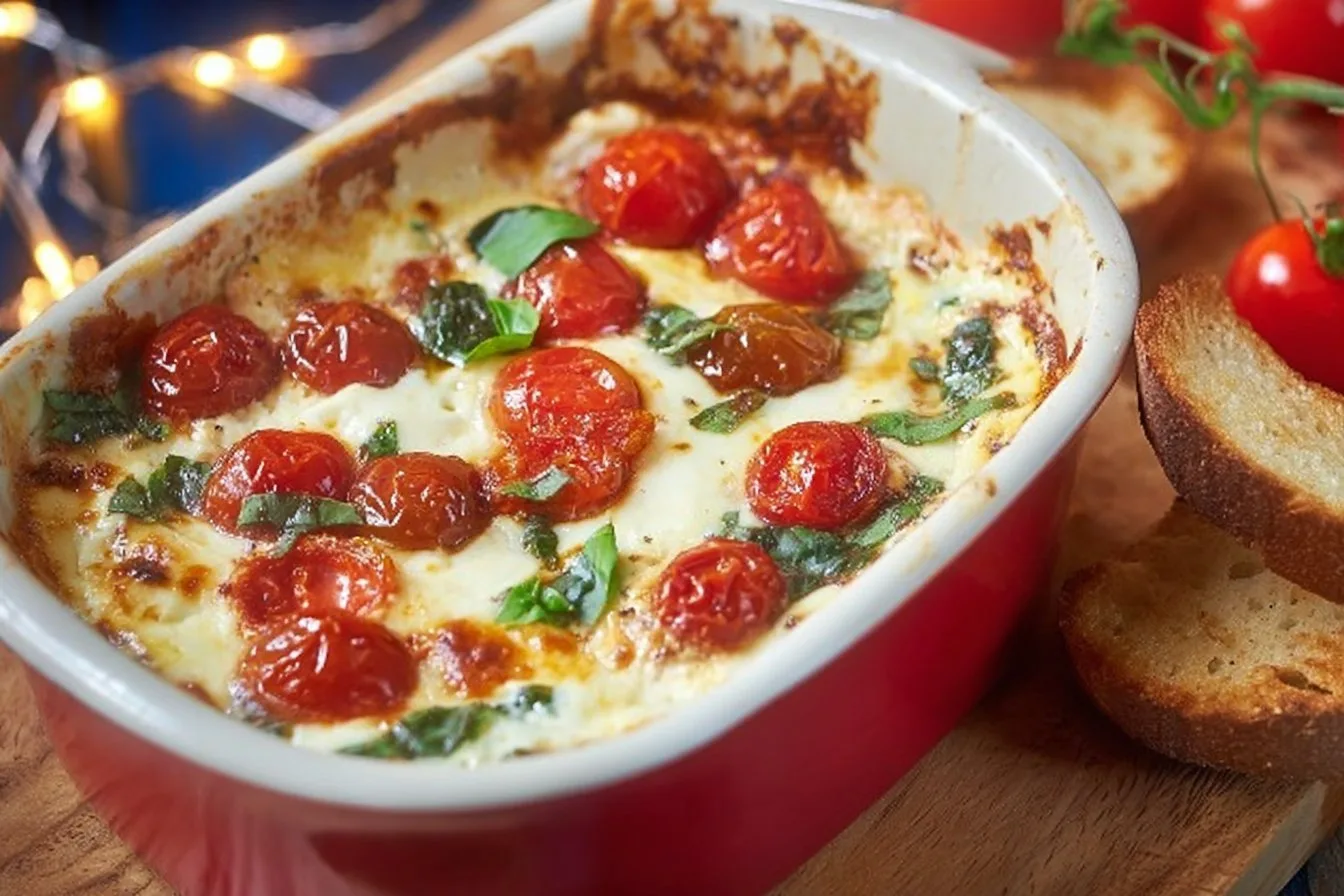 Hot Caprese Dip