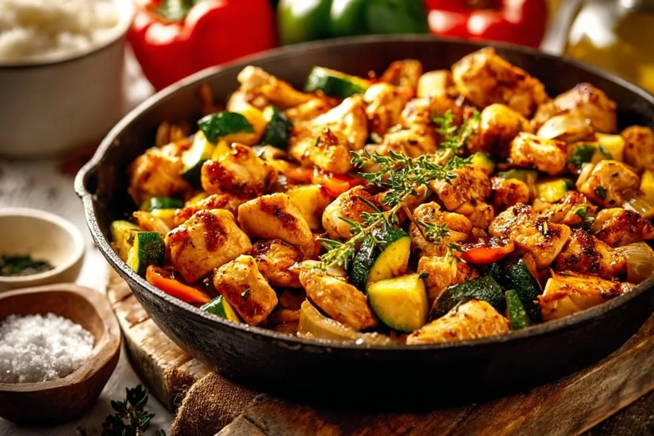 Quick & Healthy Chicken Skillet