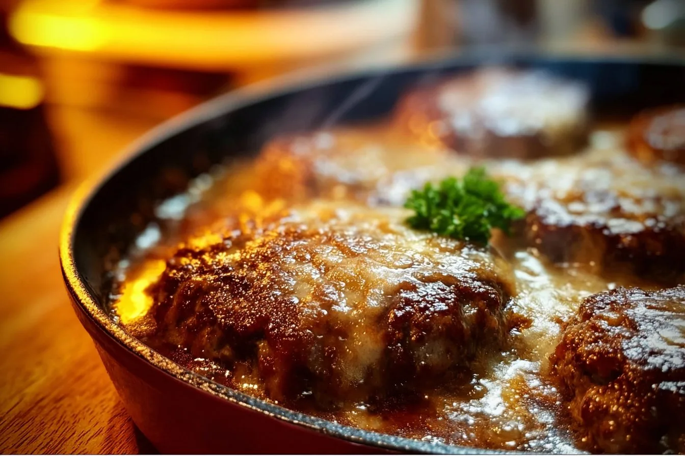 Amish Hamburger Steak Bake