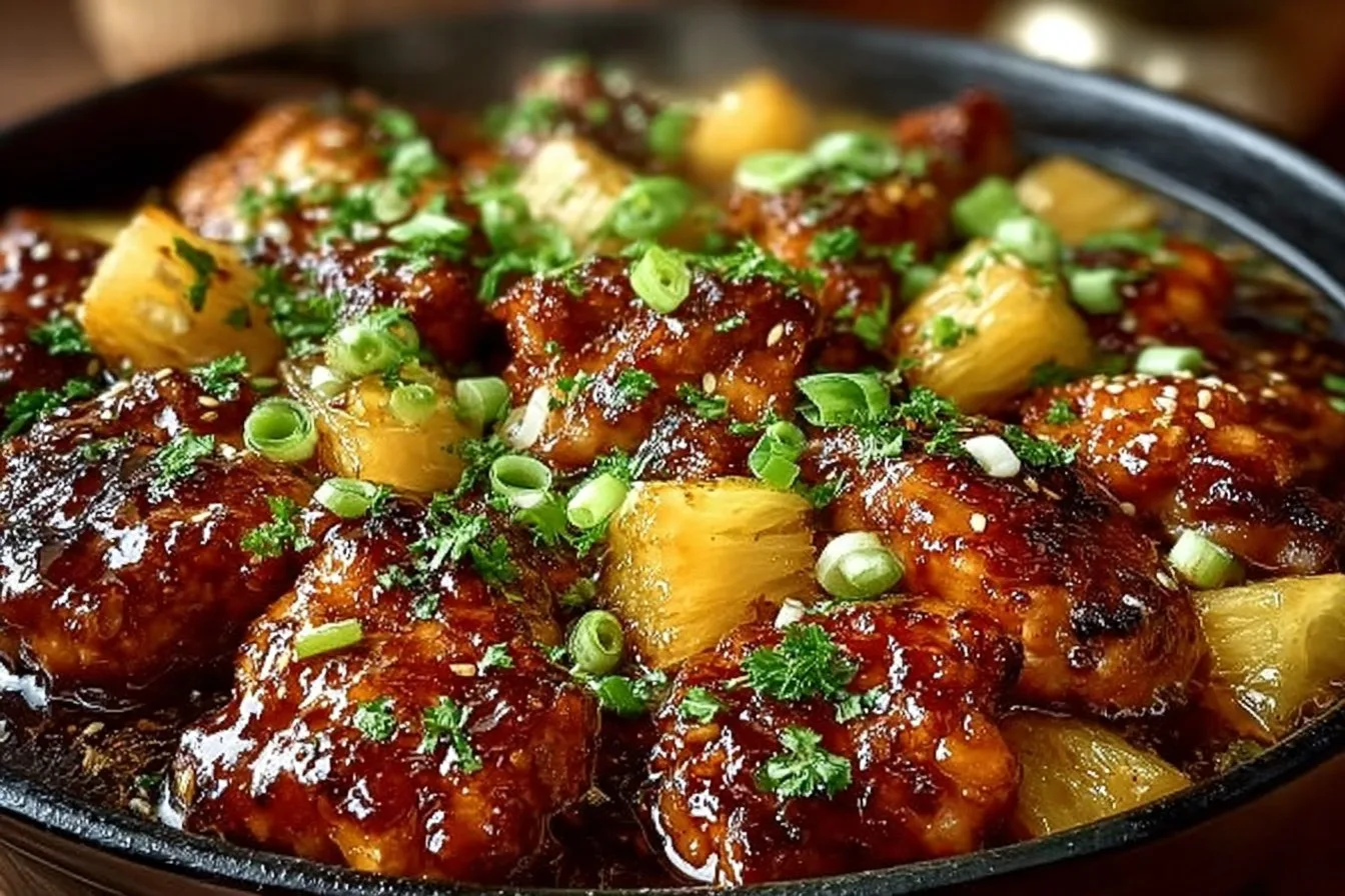 Brown Sugar Pineapple Chicken