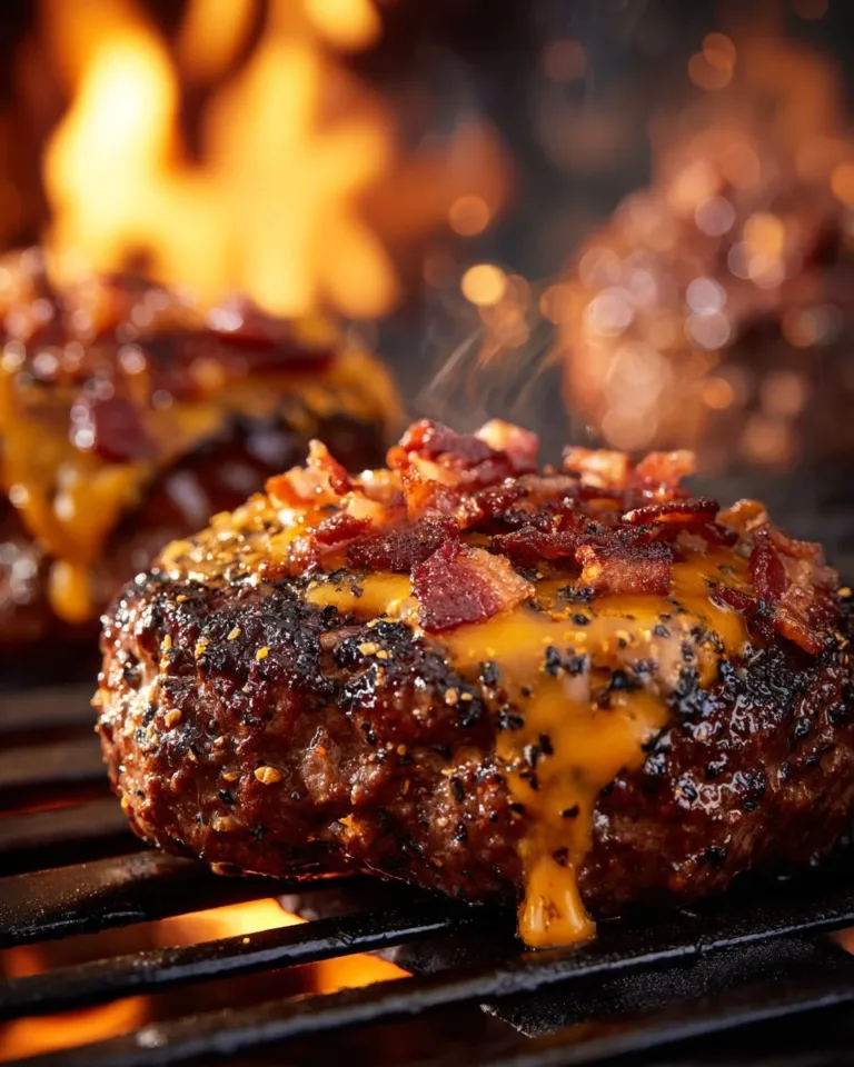 Delicious Crack Burger recipe showcasing juicy patties and fresh toppings