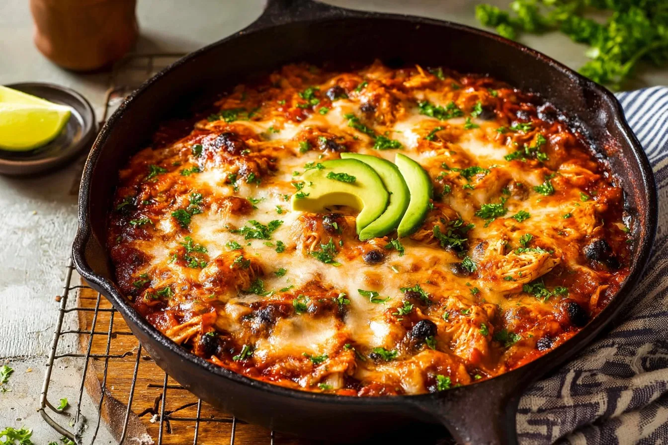 Chicken Enchilada Skillet