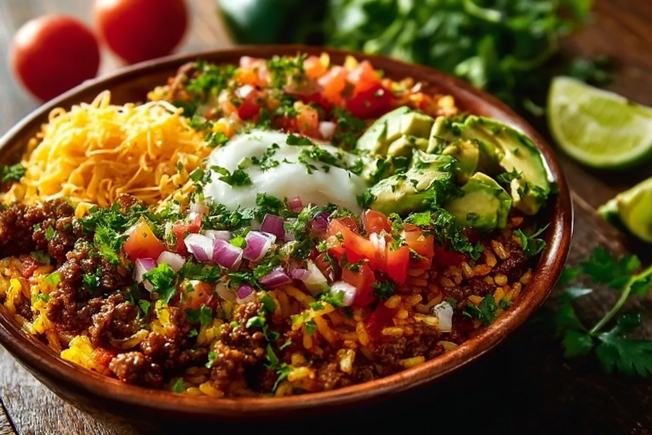 Taco Rice Bowl