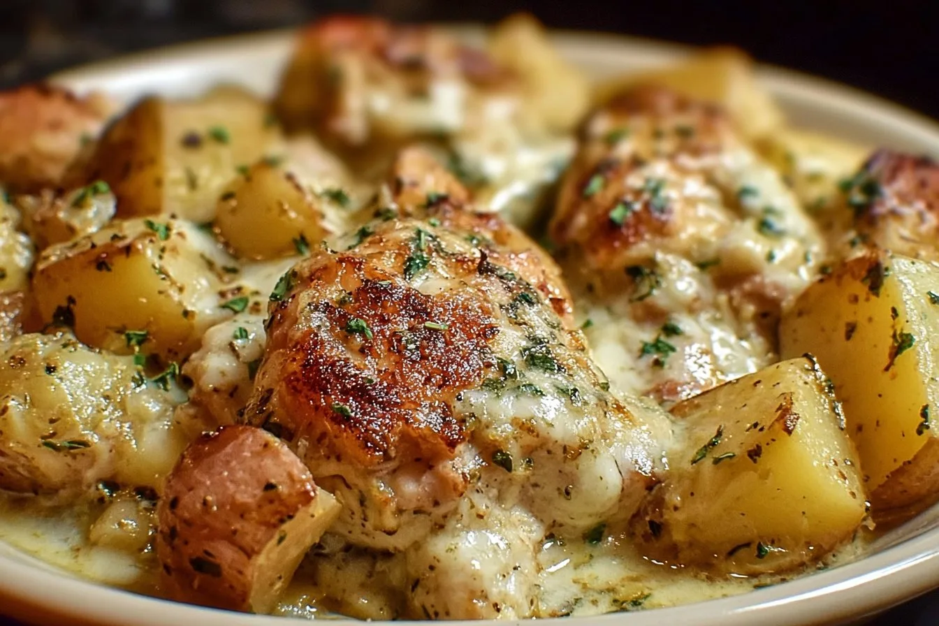 Garlic Parmesan Crockpot Chicken and Potatoes: An Incredible Ultimate Recipe