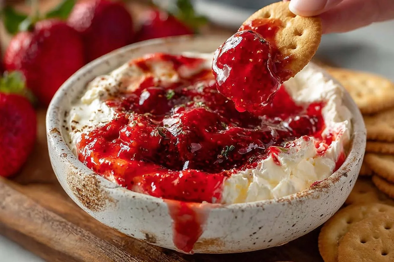 Strawberry Cheesecake Dip