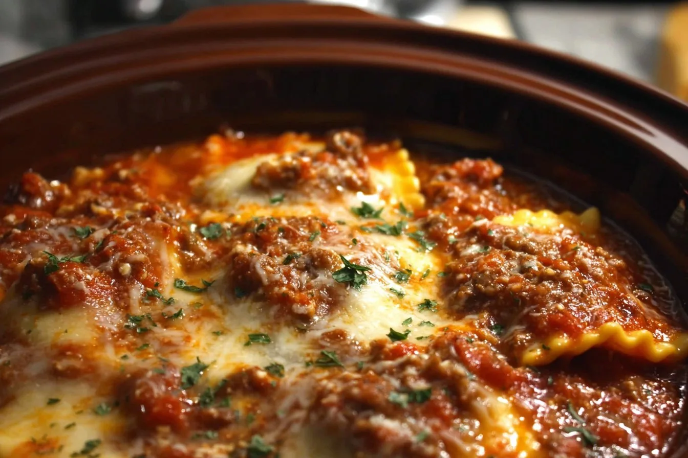 Crockpot Ravioli Lasagna: A Hands-Off, Flavor-Packed Comfort Food Masterpiece