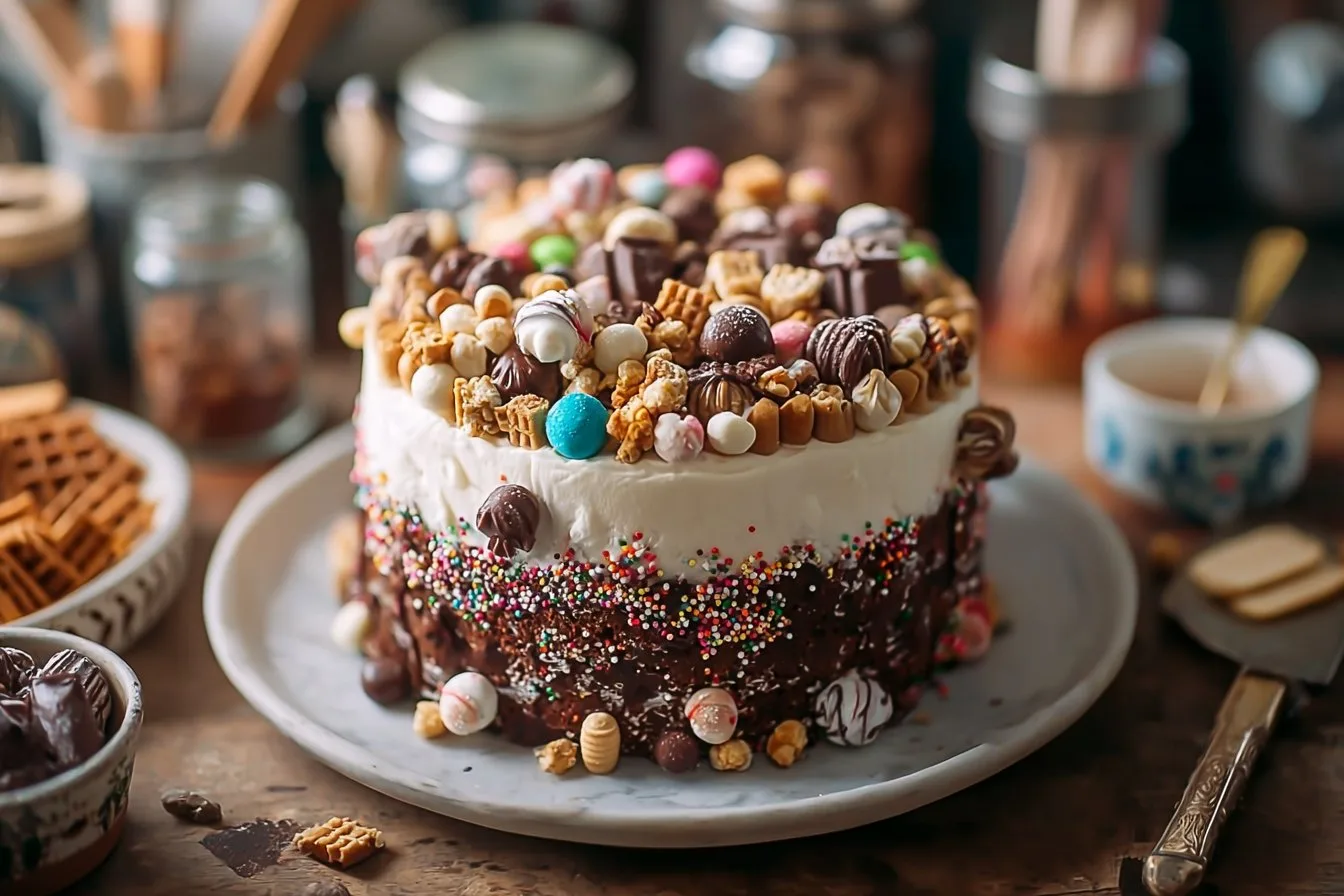 Chaos Cake Silly Decorations