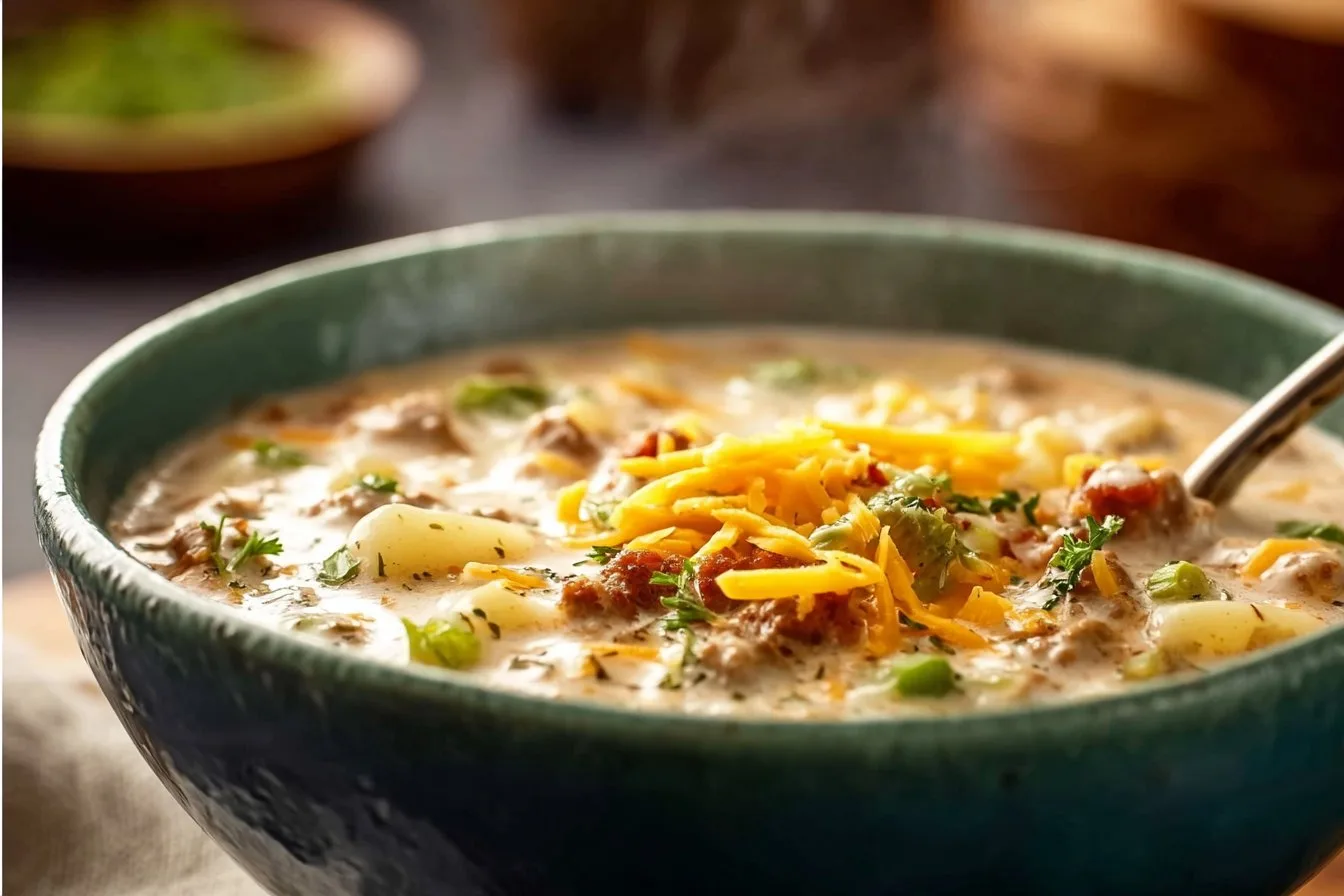 Cheeseburger Soup