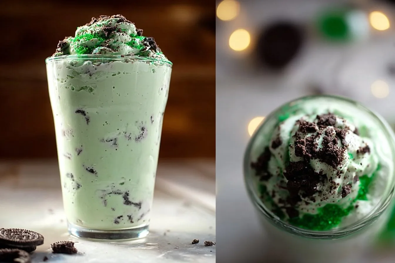Copycat Oreo Shamrock McFlurry