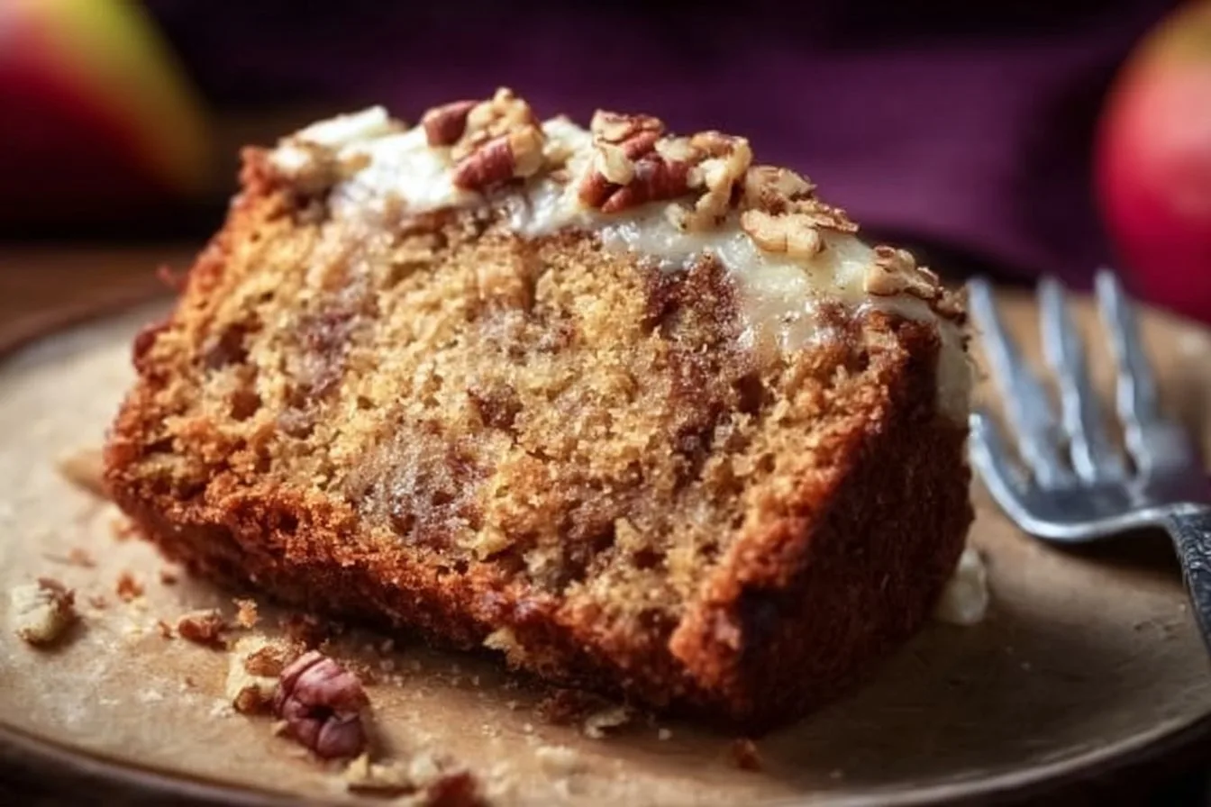 Apple Pecan Coconut Cake